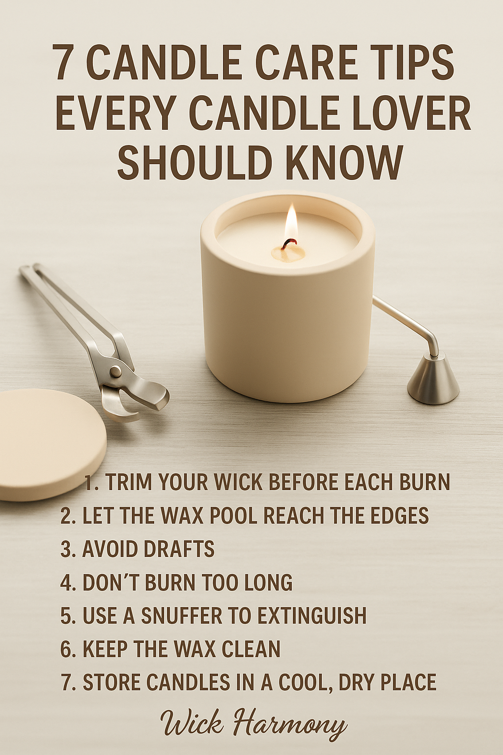 7 Candle Care Tips Every Candle Lover Should Know