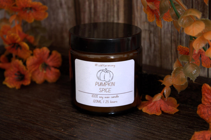 Pumpkin Spice & Gingerbread Soy Candle | WickHarmony