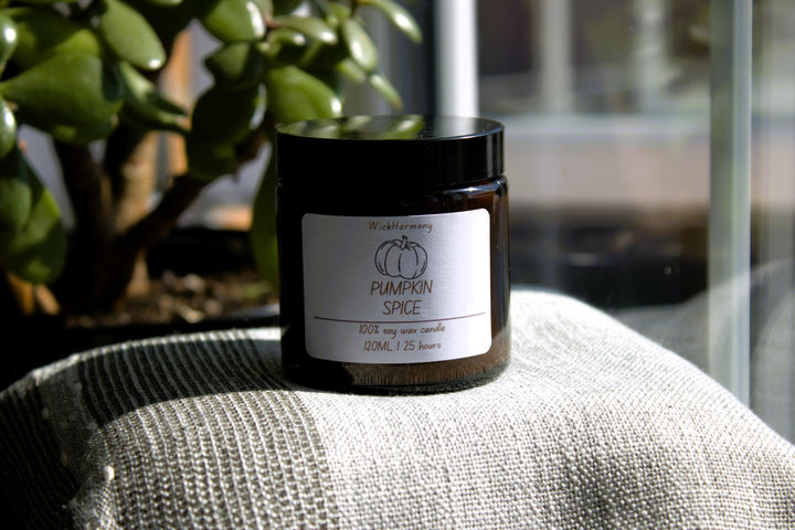Pumpkin Spice & Gingerbread Soy Candle | WickHarmony