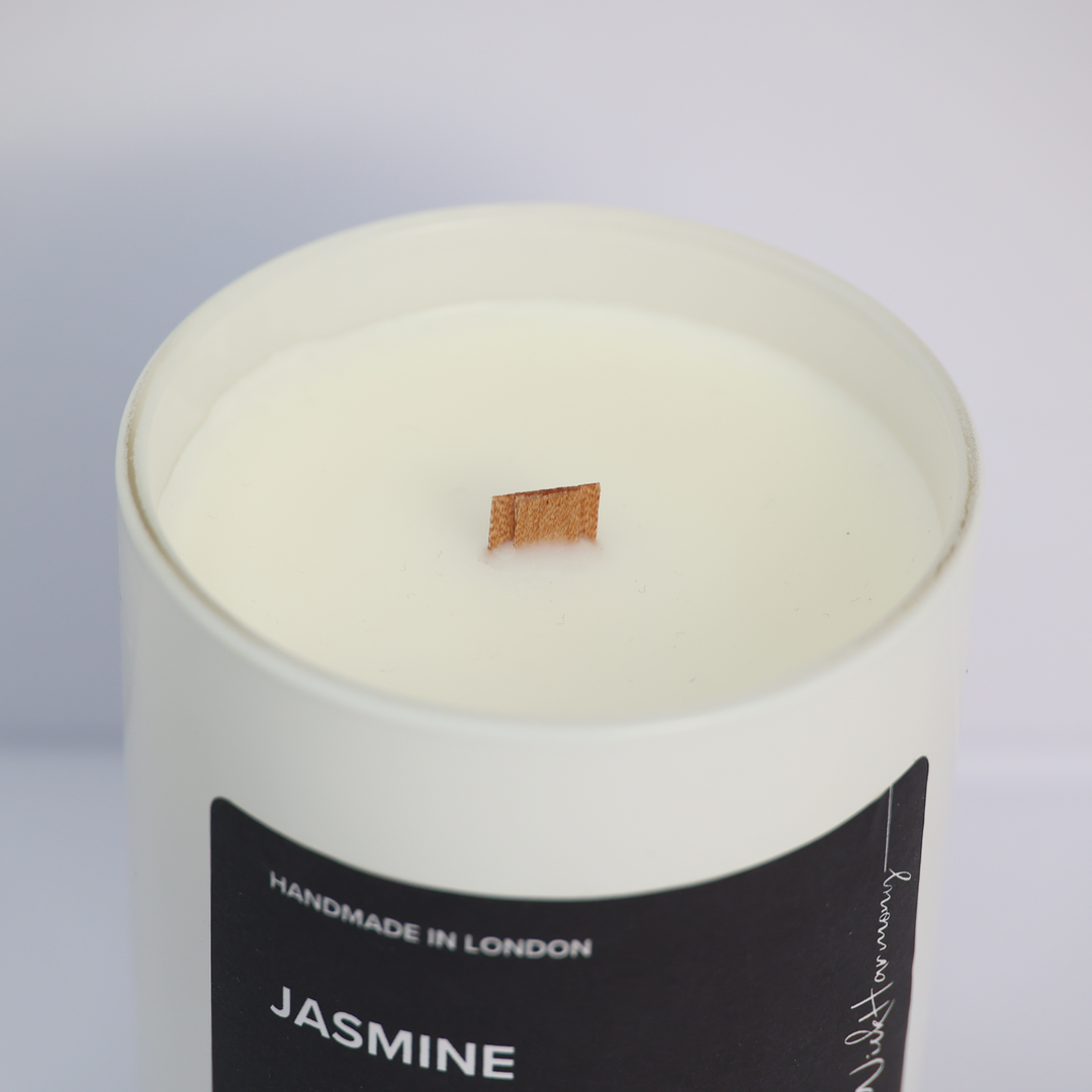 Jasmine | White Matte Jar Candle