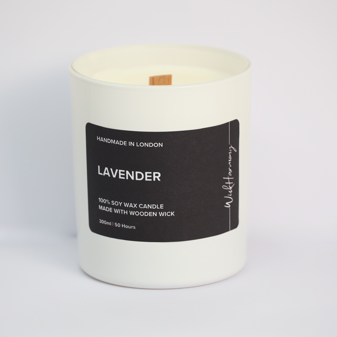 Lavender | White Matte Jar Candle