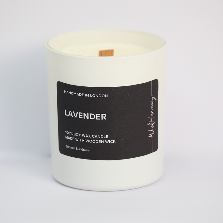 Lavender | White Matte Jar Candle