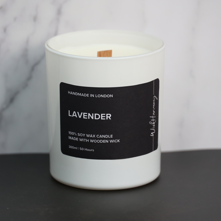 Lavender | White Matte Jar Candle
